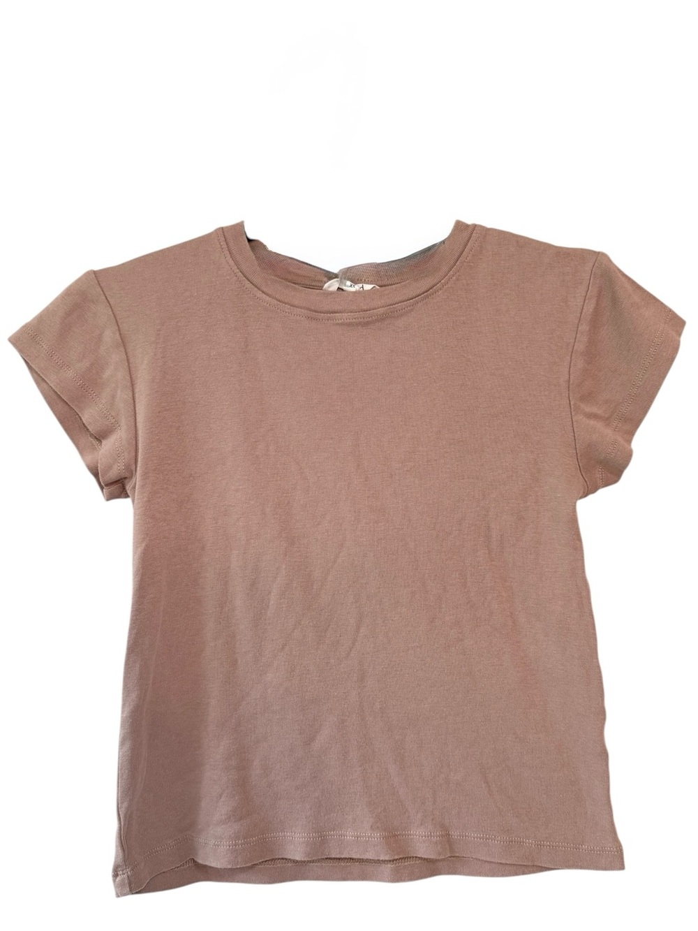 Splendid Cap Sleeve Short Sleeve Tee Shirt Tan Size XS